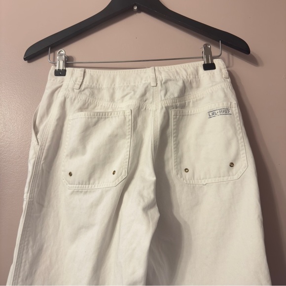 Lauren Ralph Lauren Pants Petite White Size 2P - Picture 7 of 8